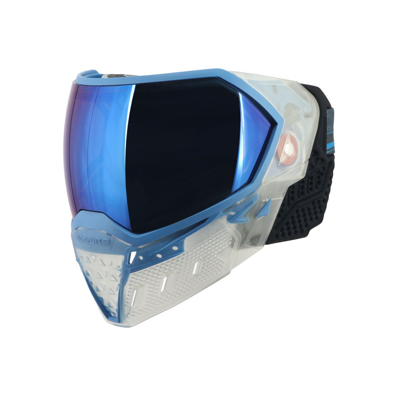EVS Crystal SE Clear/Blue w/ Blue Mirror Lens