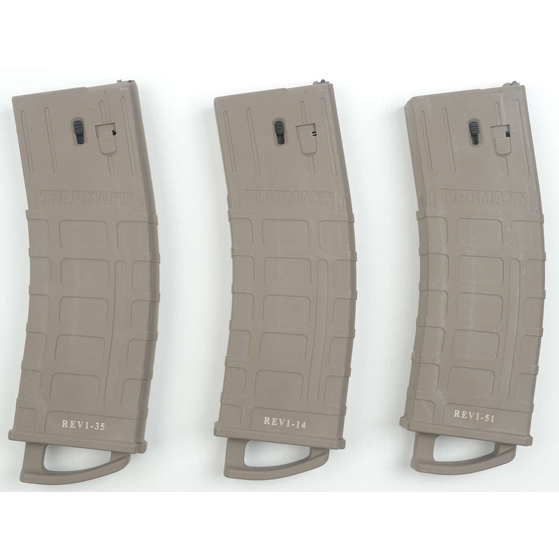 Tippmann TMC .50 Cal Mags w/ Coupler 2 pack Black
