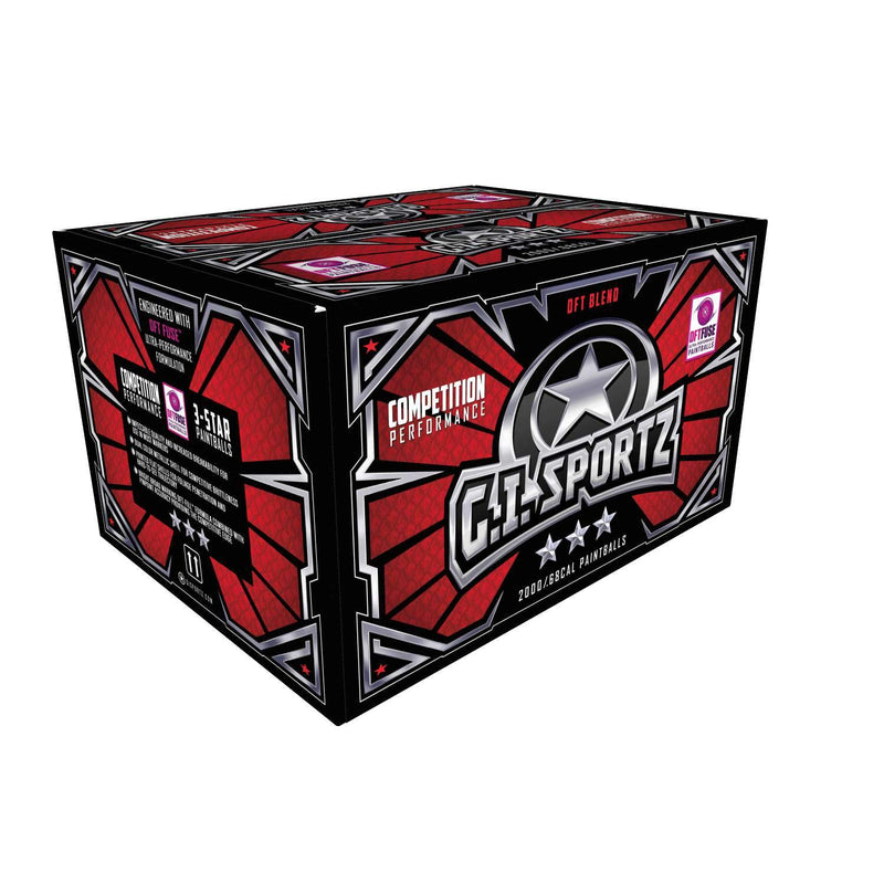 G.I. Sportz 3-STAR Paintballs - 2000ct