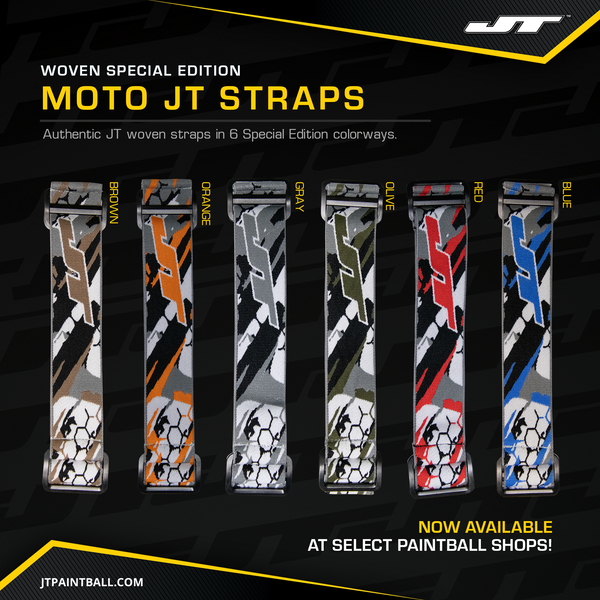 JT Repeating Woven Strap - 2 versions – Paintball Retro
